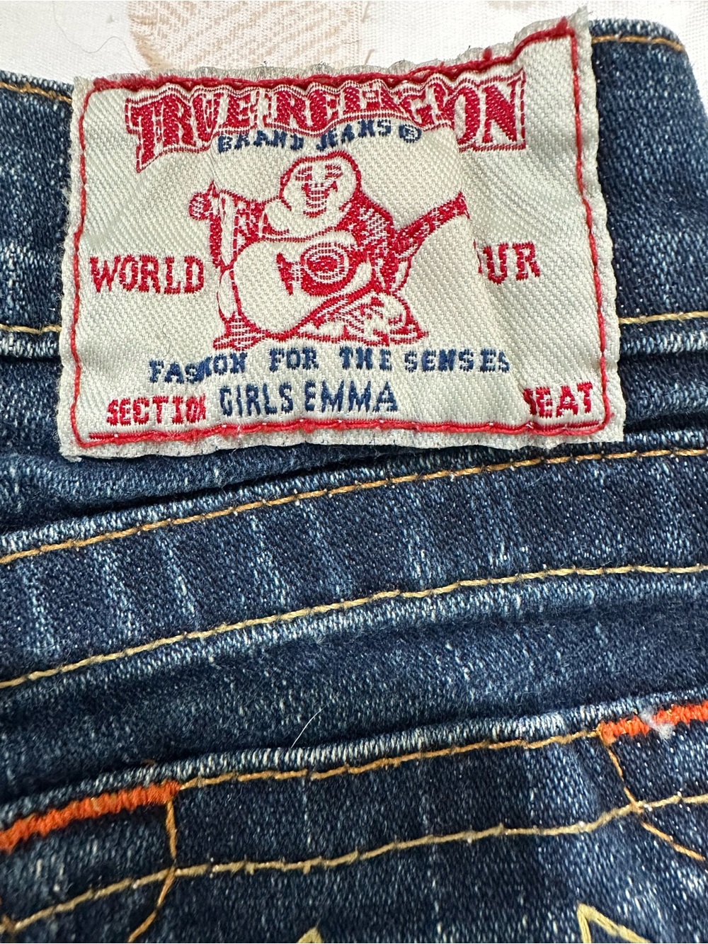 Girls Emma Denim Jeans - Blue
